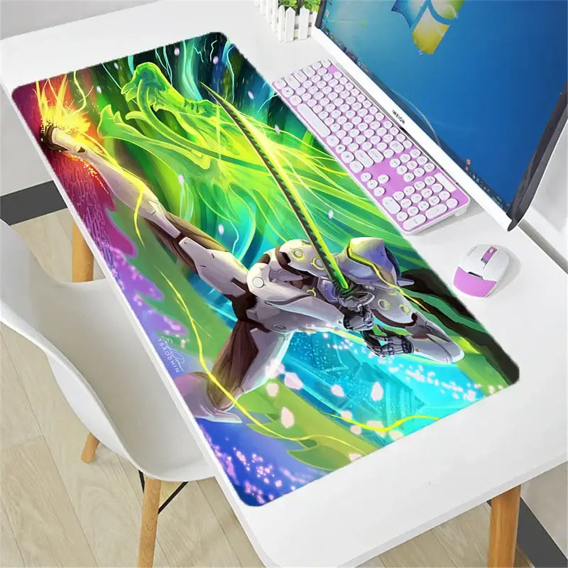 Overwatch Mouse Pad Large DIY Kawaii XXL PC Computer Desk Mat Gamer Office Carpet Keyboard Table Gaming Accessories Mousepad
