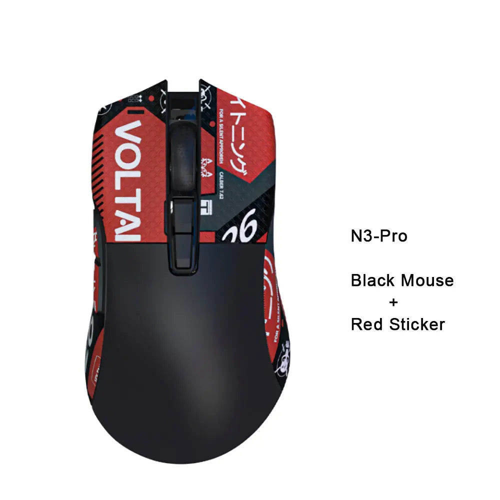 Rato Gaming Sem Fios Motospeed Darmoshark N3 Pro Bluetooth Double 8K Tri-Mode Recarregável PAW3395 64g Ergonómico para Gamer