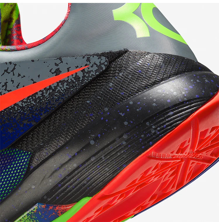 Nike KD 4 NERF auténticas para hombre, zapatillas de baloncesto bajas prácticas con amortiguación FQ8180-400