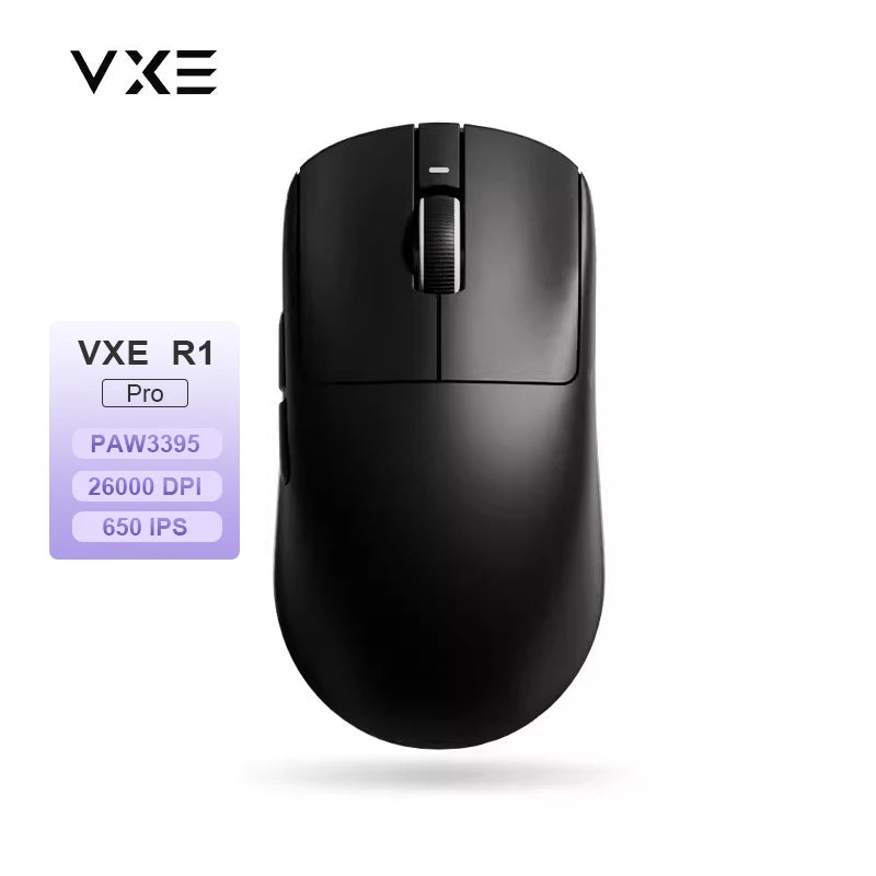 ATK VXE Dragonfly R1 Pro MAX Wireless Gaming Mouse, PAW3395 Esports Mouse, 26K DPI Rechargeable Lightweight FPS Gaming Mouse