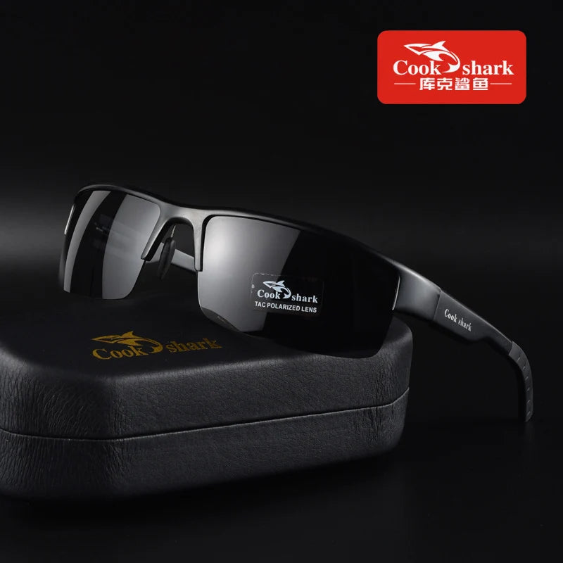 Cook sunglasses for men driving with UV-proof discoloration sunglasses polarized day and night glasses