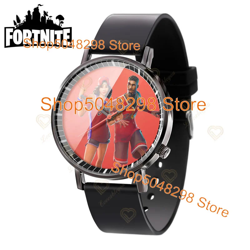Fortnite Wristwatch for Men Women Watch Battle Game Print 2025 New Watches Quartz Wristwatch Female Children's Birthday Gifts