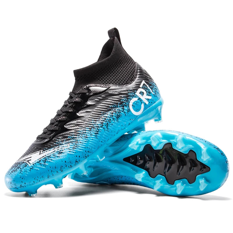 Autumn Hot Selling Shock-Absorbing Adult Football Shoes Soft and Stable Sports Shoes Rebound Wrapped Lightweight Cleats