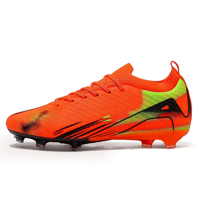 New Men's Soccer Shoes Society Professional Grass Training Original Futsal Sneaker Cleats Indoor Non-Slip Football Field Boots 2025