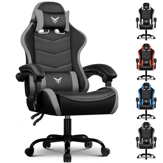GTPLAYER Gaming Chair XGC02 Ergonomic Gaming Chair with Adjustable Height, Armrests, Footrest, Comfortable Office Computer Chair