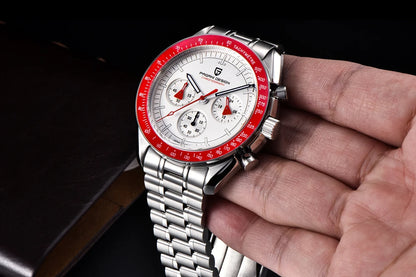 PAGANI DESIGN Moon ST6 luxury automatic men’s Watch, business watch for men, mechanical watch, luminous, sapphire glasses, nylon strap, EU local delivery 2026