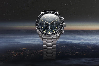 PAGANI DESIGN Moon ST6 luxury automatic men’s Watch, business watch for men, mechanical watch, luminous, sapphire glasses, nylon strap, EU local delivery 2026