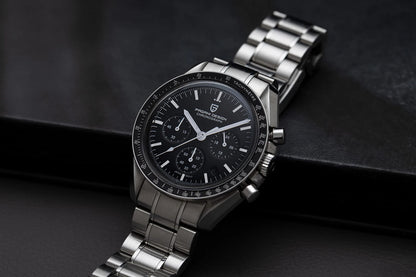 2026 New PAGANI DESIGN Mens Watches Panda Moon Watch Luxury Quartz Watch For Men Automatic Date Sport Chronograph Wristwatch Men