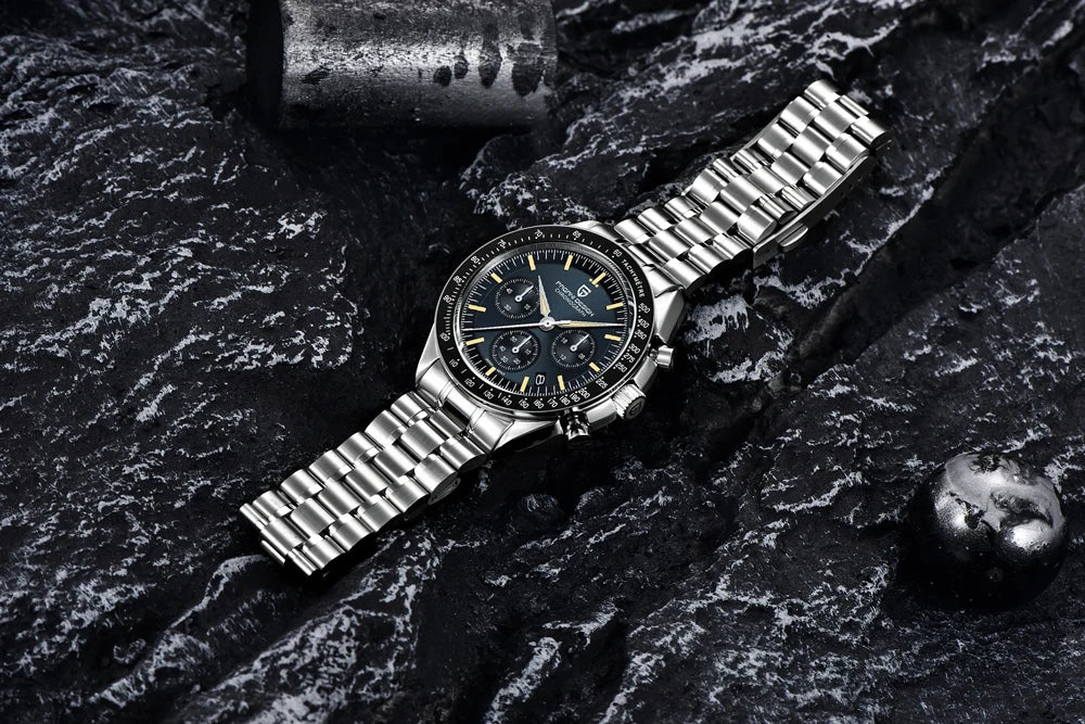 PAGANI DESIGN Moon ST6 luxury automatic men’s Watch, business watch for men, mechanical watch, luminous, sapphire glasses, nylon strap, EU local delivery 2026