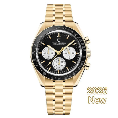 PAGANI DESIGN Moon ST6 luxury automatic men’s Watch, business watch for men, mechanical watch, luminous, sapphire glasses, nylon strap, EU local delivery 2026