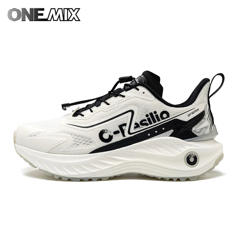 ONEMIX Outdoor Hiking Shoes Casual Mesh Sports Light Wear Running Shoes Men Non-slip Wear-resistant Climbing Shoes Women