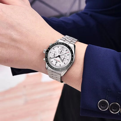 PAGANI DESIGN Moon ST6 luxury automatic men’s Watch, business watch for men, mechanical watch, luminous, sapphire glasses, nylon strap, EU local delivery 2026