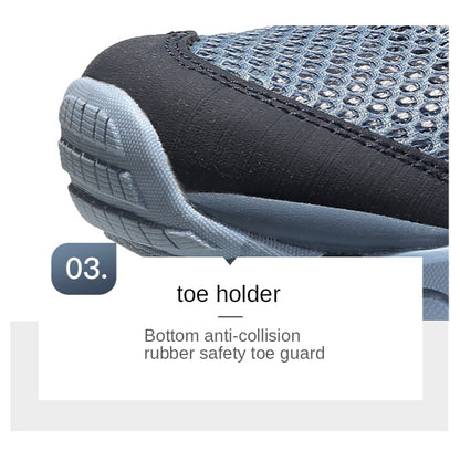 HUMTTO New Summer Hiking Sneakers for Men Breathable Outdoor Trekking Sport Shoes Climbing Hunting Walking Shoes for Men