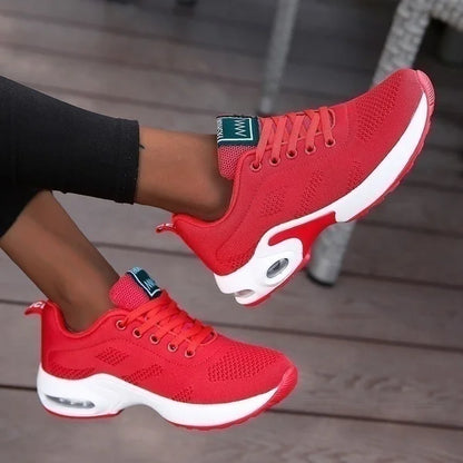 Damen-Laufschuhe, atmungsaktive Freizeitschuhe, leichte Outdoor-Sportschuhe, bequeme Walking-Sneaker, Tenis Feminino-Schuhe
