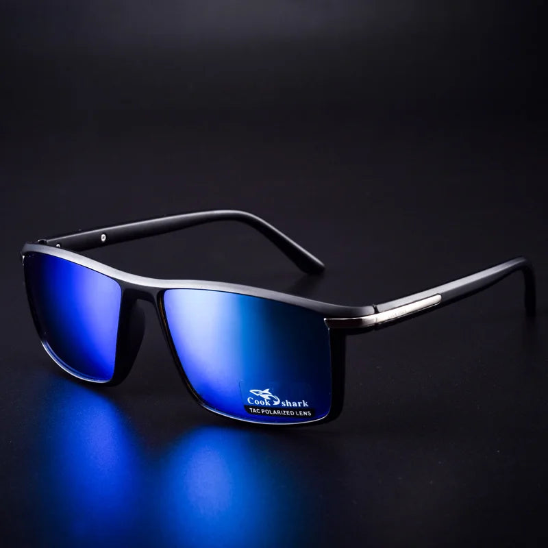 Cook shark sunglasses men's polarized sunglasses driving glasses new UV protection driver night vision goggles