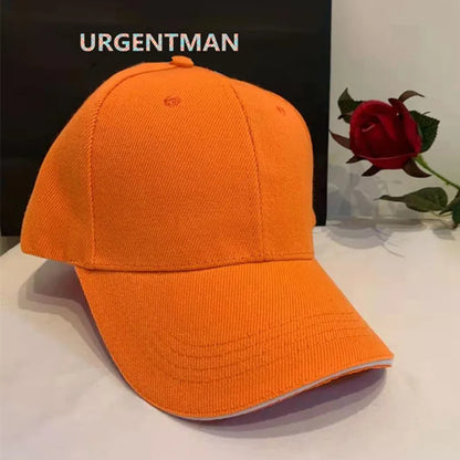 Casquette unisexe décontractée en acrylique, unie, style baseball, ajustable, pour femmes et hommes, casquette hip-hop, streetwear, « dad hat », vente en gros