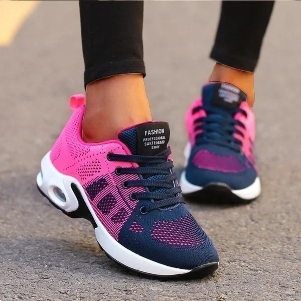 Damen-Laufschuhe, atmungsaktive Freizeitschuhe, leichte Outdoor-Sportschuhe, bequeme Walking-Sneaker, Tenis Feminino-Schuhe