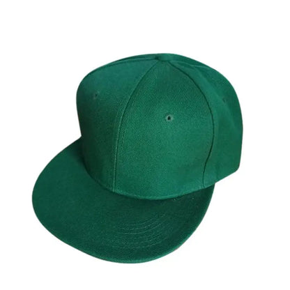 Szilárd hiphop sapka férfiaknak, snapback sapka, női baseball sapkák, állítható, lapos karimájú, sima napellenzős sapkák fiúknak és lányoknak, utcai tánc