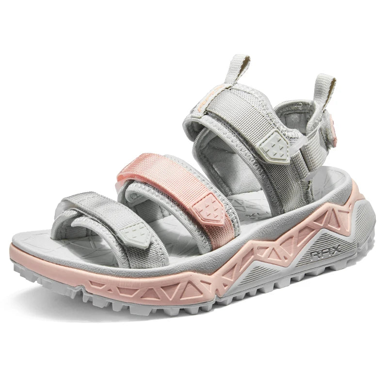 RAX Men's Sports Sandals Summer Outdoor Beach Sandals Men Aqua Trekking Water Shoes Men Upstream Shoes Women Quick-Drying Shoes
