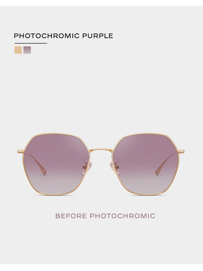 CAPONI Gradient Women's Sunglasses Polarized Fashion Brand Designer Sun Glasses Anti UV Ray Original Decorative Shades CP21015