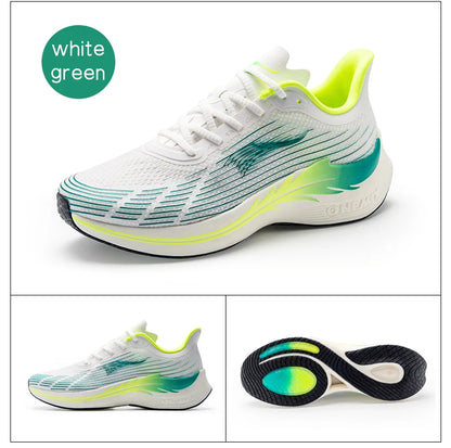 Onemix New Men's Marathon Running Shoes for Women, Breathable Lightweight Sneakers, Lace-Up Athletic Shoes, Comfortable, Light, and Soft