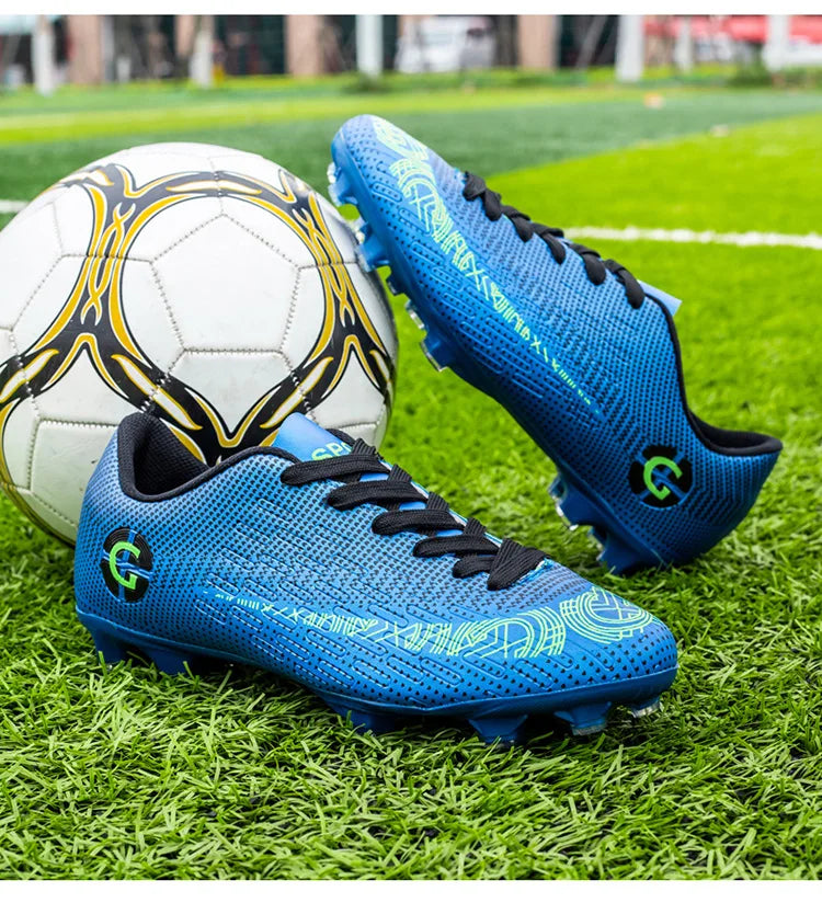 WaterMonkey Pánske futbalové topánky pre dospelých s dlhými špikami Futbalové topánky na vonkajšie ihrisko a trávnik AG Cleats Topánky s nízkym zvrškom Tréningové futbalové tenisky