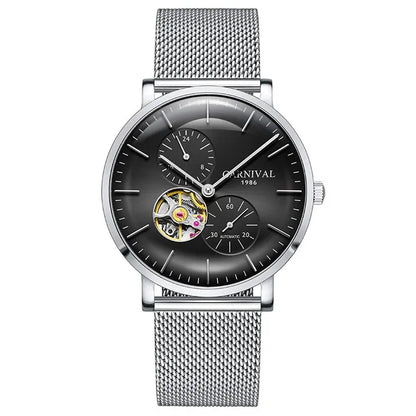 Carnival Men’s Mechanical Watch – Luxury automatic wristwatch with sapphire crystal
