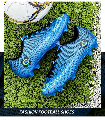 WaterMonkey Pánske futbalové topánky pre dospelých s dlhými špikami Futbalové topánky na vonkajšie ihrisko a trávnik AG Cleats Topánky s nízkym zvrškom Tréningové futbalové tenisky