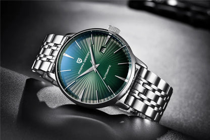 2026 New PAGANI DESIGN Men's Watches Fashion Sports Gold Watch For Men Automatic Mechanical Wristwatches Men Waterproof Leather