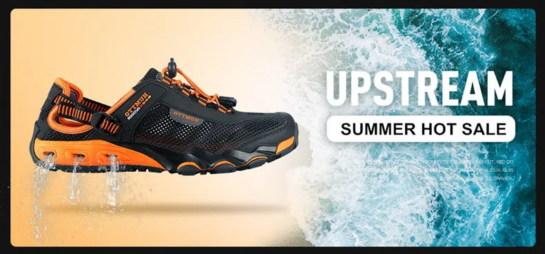 HUMTTO Outdoor Hiking Trekking Mountain Sports Shoes for Men, Camping, Hunting, Walking, Breathable Cushioned Non-Slip Sneakers