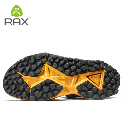RAX Men's Sports Sandals Summer Outdoor Beach Sandals Men Aqua Trekking Water Shoes Men Upstream Shoes Women Quick-Drying Shoes