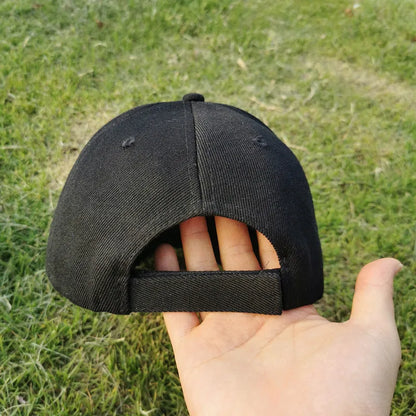 Casquette unisexe décontractée en acrylique, unie, style baseball, ajustable, pour femmes et hommes, casquette hip-hop, streetwear, « dad hat », vente en gros