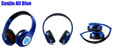 Cuffie anime over-ear Miku Nakano Sanjiu Bluetooth 5.0 – Headset gaming stereo wireless con bassi profondi, microfono e supporto per scheda TF