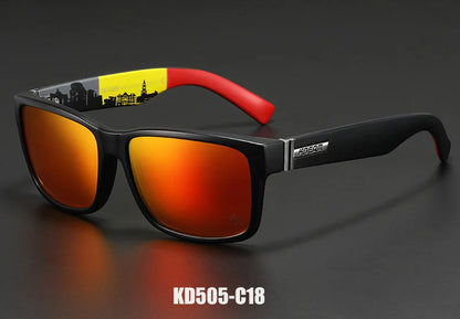 KDEAM Revamp – pánské sportovní sluneční brýle, polarizované, v zářivých barvách, outdoorové, na řízení, fotochromatické, s krabičkou