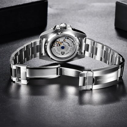 2025 New PAGANI DESIGN Luxurys Men Mechanical Watches Stainless Steel GMT Watch Top Brand Sapphire Glass Men for Watch PD-1662