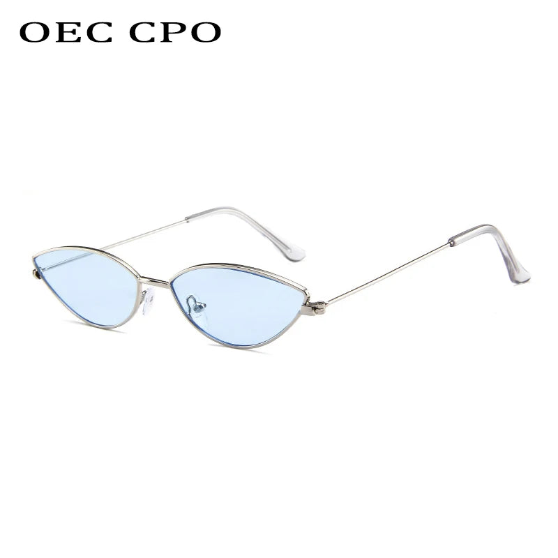 Cute Sexy Cat Eye Sunglasses Women Retro Small Black Red Pink Cateye Sun Glasses Female Vintage Shades For Women Party Glasses