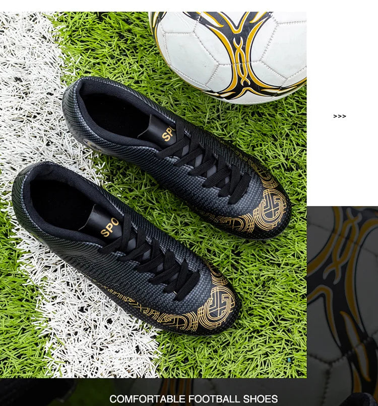 WaterMonkey Pánske futbalové topánky pre dospelých s dlhými špikami Futbalové topánky na vonkajšie ihrisko a trávnik AG Cleats Topánky s nízkym zvrškom Tréningové futbalové tenisky