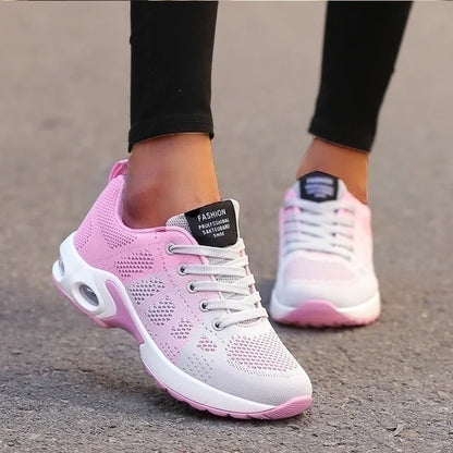 Damen-Laufschuhe, atmungsaktive Freizeitschuhe, leichte Outdoor-Sportschuhe, bequeme Walking-Sneaker, Tenis Feminino-Schuhe