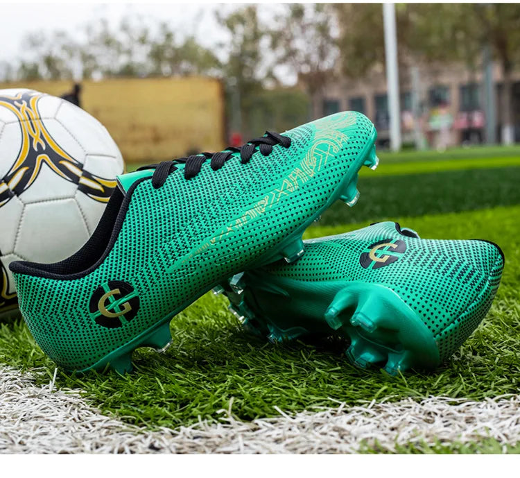 WaterMonkey Pánske futbalové topánky pre dospelých s dlhými špikami Futbalové topánky na vonkajšie ihrisko a trávnik AG Cleats Topánky s nízkym zvrškom Tréningové futbalové tenisky