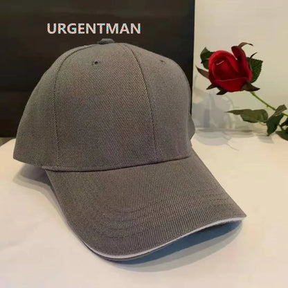 Casquette unisexe décontractée en acrylique, unie, style baseball, ajustable, pour femmes et hommes, casquette hip-hop, streetwear, « dad hat », vente en gros