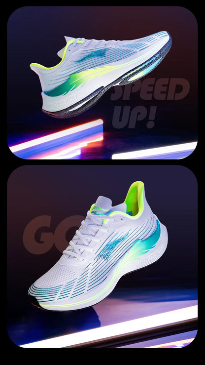 Onemix New Men's Marathon Running Shoes for Women, Breathable Lightweight Sneakers, Lace-Up Athletic Shoes, Comfortable, Light, and Soft
