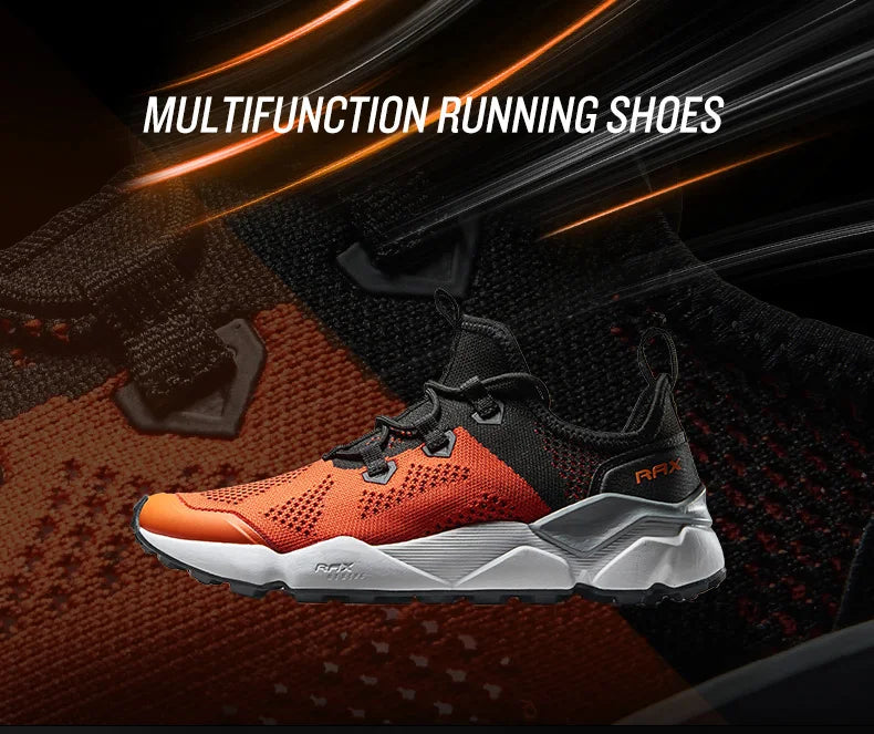 Rax Men's Running Shoes Women Breathable Jogging Shoes Men Lightweight Sneakers Men Gym Shoes Outdoor Sports Shoes Male zapatos