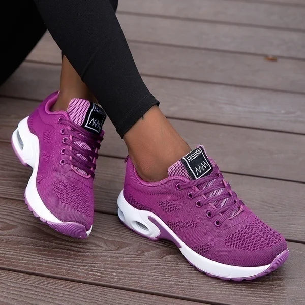 Damen-Laufschuhe, atmungsaktive Freizeitschuhe, leichte Outdoor-Sportschuhe, bequeme Walking-Sneaker, Tenis Feminino-Schuhe