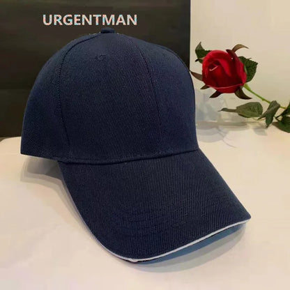 Casquette unisexe décontractée en acrylique, unie, style baseball, ajustable, pour femmes et hommes, casquette hip-hop, streetwear, « dad hat », vente en gros