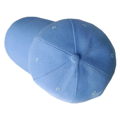 Casquette unisexe décontractée en acrylique, unie, style baseball, ajustable, pour femmes et hommes, casquette hip-hop, streetwear, « dad hat », vente en gros