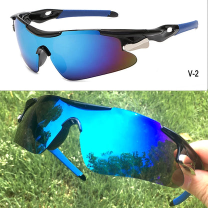 2026 UV400 Outdoor Sport Cycling Sunglasses Windproof Mountain Bike Bicycle Glasses for Men And Women Hiking Running