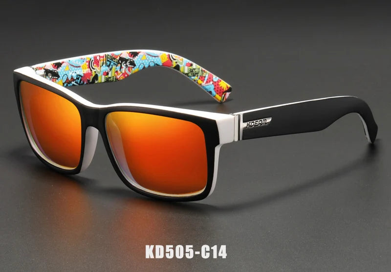 KDEAM Revamp – pánské sportovní sluneční brýle, polarizované, v zářivých barvách, outdoorové, na řízení, fotochromatické, s krabičkou