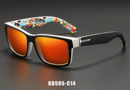 KDEAM Revamp – pánské sportovní sluneční brýle, polarizované, v zářivých barvách, outdoorové, na řízení, fotochromatické, s krabičkou