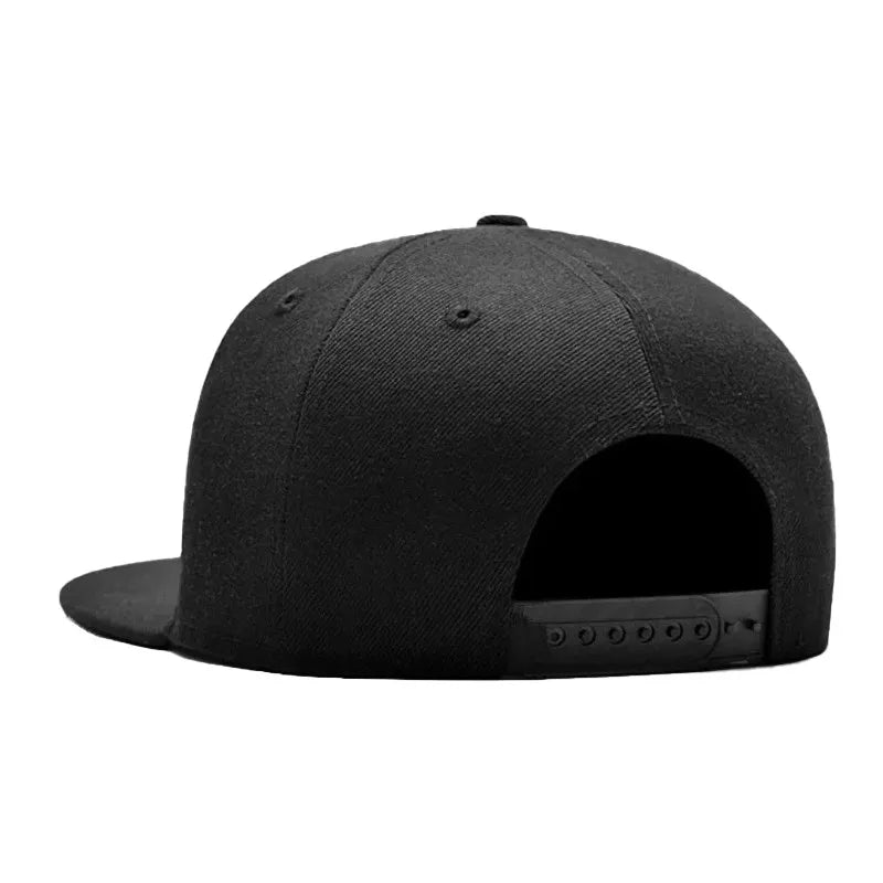 Szilárd hiphop sapka férfiaknak, snapback sapka, női baseball sapkák, állítható, lapos karimájú, sima napellenzős sapkák fiúknak és lányoknak, utcai tánc