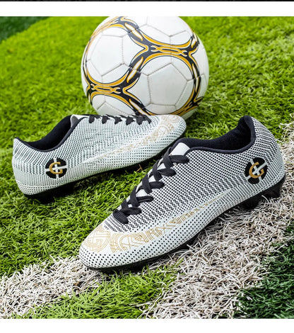 WaterMonkey Pánske futbalové topánky pre dospelých s dlhými špikami Futbalové topánky na vonkajšie ihrisko a trávnik AG Cleats Topánky s nízkym zvrškom Tréningové futbalové tenisky
